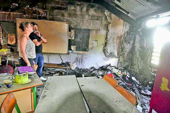 Un mineur reconnu coupable de l’incendie de l’école James-Paddon sous les verrous