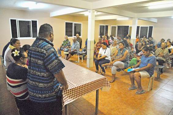 Première réunion de quartier de la liste de l’Eveil océanien