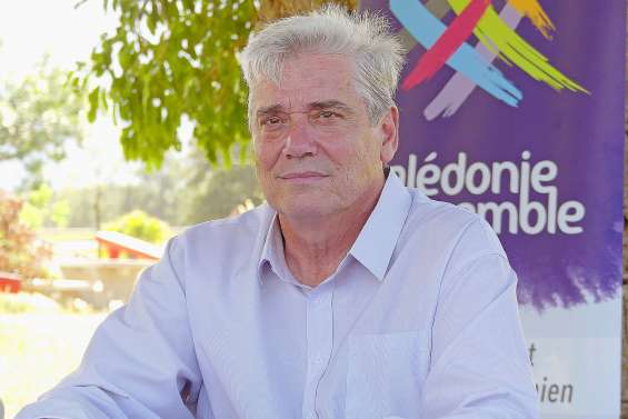 Patrick Laubreaux candidat Calédonie ensemble sur la liste Mont-Dore solidaire