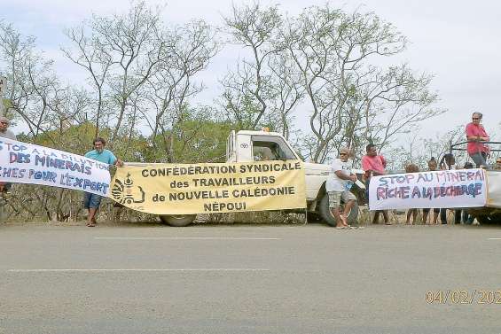 Journée agitée près de sites miniers