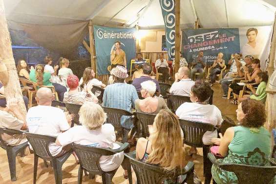 Cynthia Jan dévoile la liste complète de Générations Dumbéa