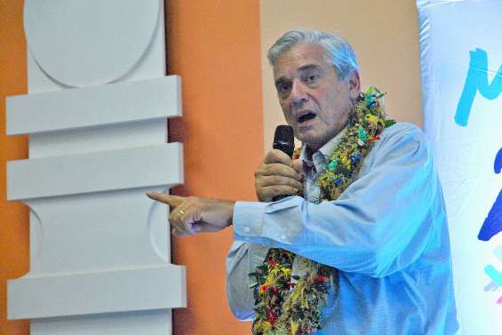 Patrick Laubreaux présente son projet devant près d’une centaine de personnes