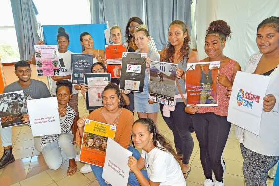 Au lycée du Grand Nouméa, la Génération égalité s’exprime
