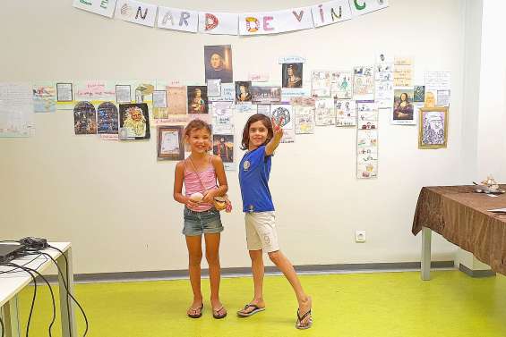 Léonard de Vinci s’invite  à la médiathèque