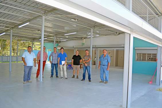 La nouvelle salle des fêtes de Téné réceptionnée