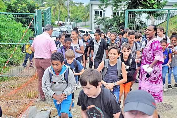 Une rentrée en sécurité au collège malgré le chantier 