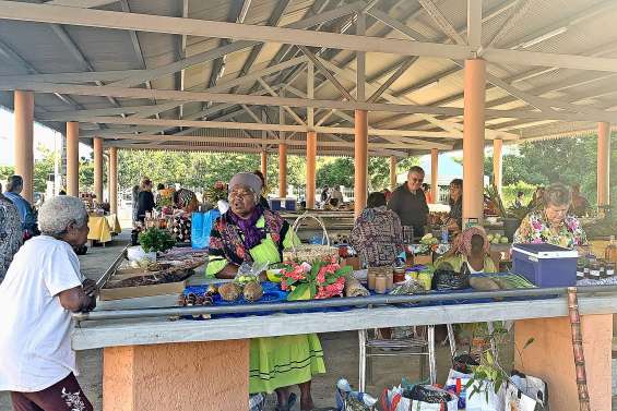 Une reprise timide du marché municipal