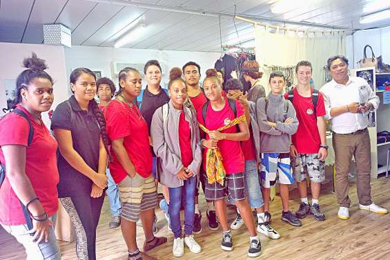 Les élèves de prépa-pro en visite au lycée François-d’Assise