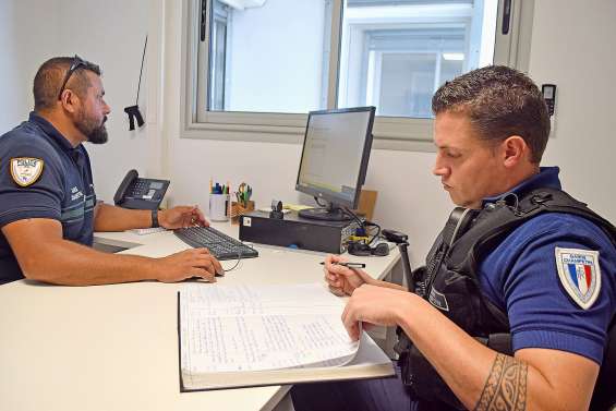 Le poste de police de la commune a ouvert ses portes au centre du village