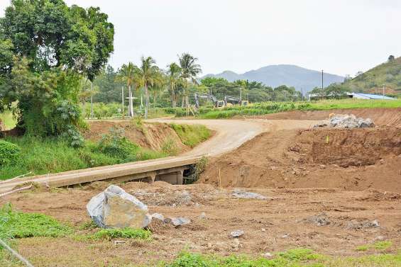 La reconstruction du pont « Moulin » a enfin commencé
