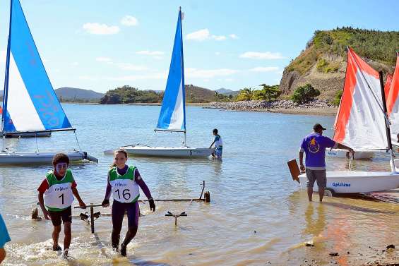 Les jeunes marins du Nord de retour sur le lagon