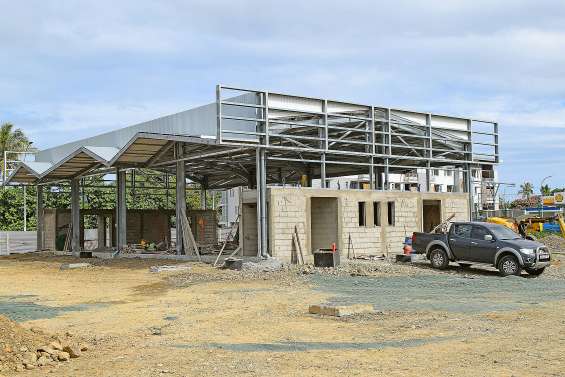 Le futur marché couvert prend forme