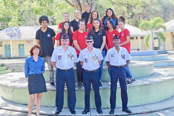 La classe défense du collège Djiet s’initie aux Opex