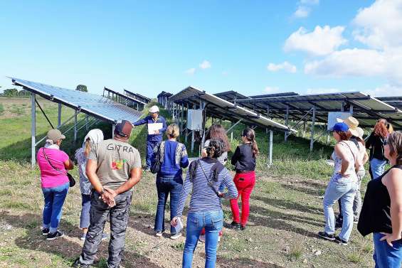 La centrale photovoltaïque de Ouatom s’ouvre au public