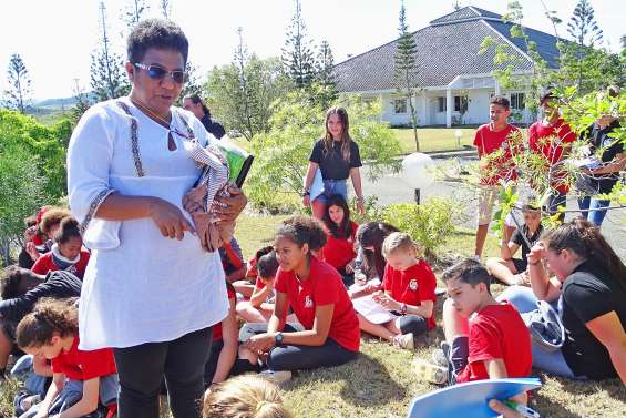 Les délégués du collège Djiet en visite à Koné