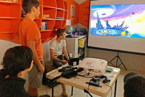 Super Smash Bros fédère à la médiathèque de Boulari