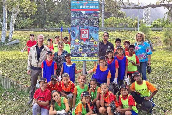 Au Vallon-Dore, les élèves de CM2 ont collecté les déchets