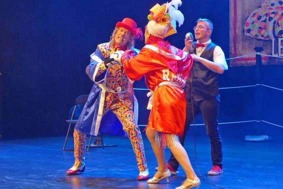 Combat de rire avec les Raguin au centre culturel