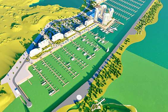 Marina de Nouré : une première phase adaptée à la crise sanitaire