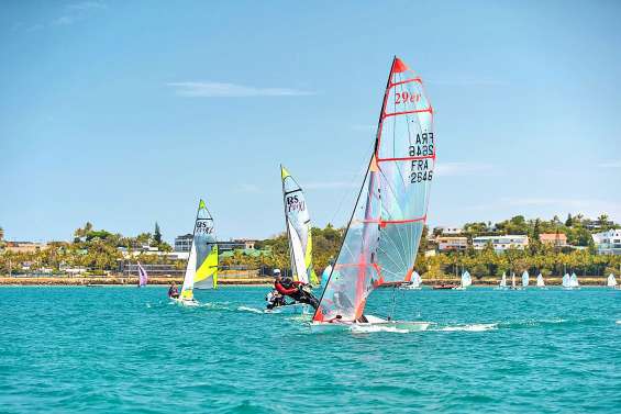 Des régates à partir de ce matin dans le lagon 