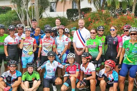 Le tour cycliste  Au tour d’elles est passé  par la commune