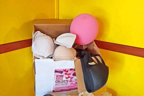 Octobre rose : succès pour la première collecte de soutiens-gorges