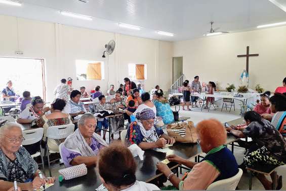 Kermesse annuelle à la paroisse de La Foa