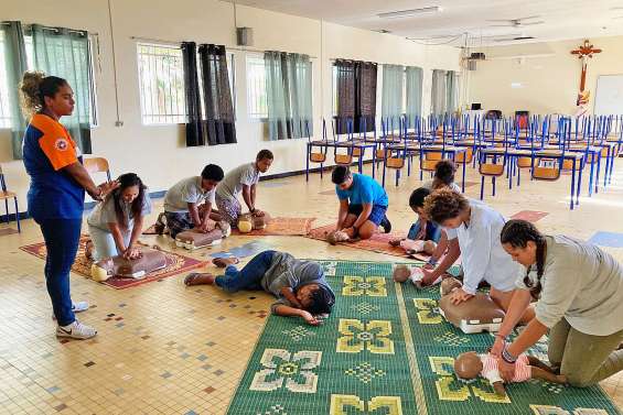 Secourisme au collège Saint-Dominique-Savio