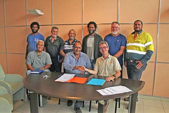 La SLN pérennise ses partenariats avec Koumac