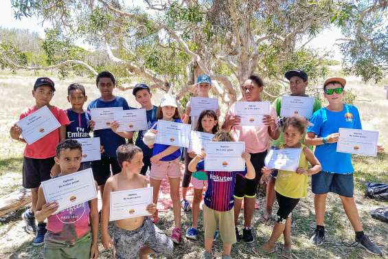 Un trail pour les enfants sur le parcours de santé de Déva