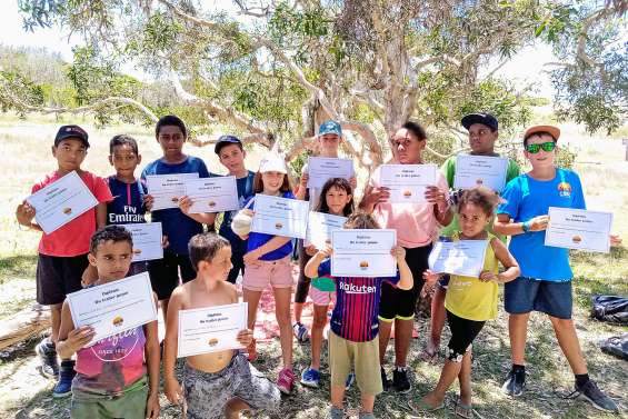 Un trail pour les enfants sur le parcours de santé de Déva