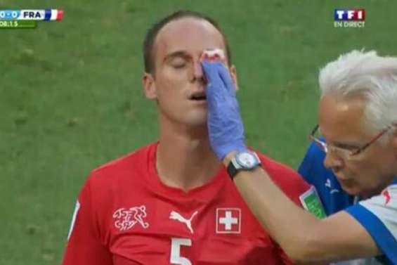 Von Bergen sort sur blessure