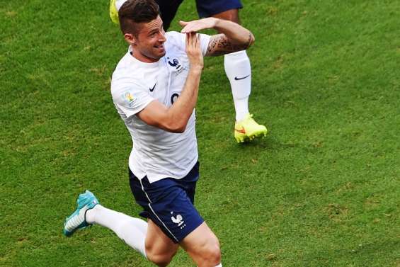 La dédicace de Giroud à sa fille