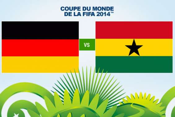 Allemagne-Ghana : 0-0 (MT)