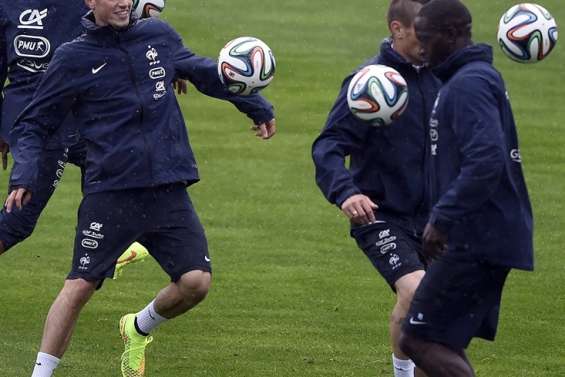 Les Bleus contre les U20 de Ribeirao Preto