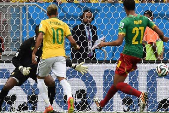 Cameroun-Brésil : 1-2 (34e)