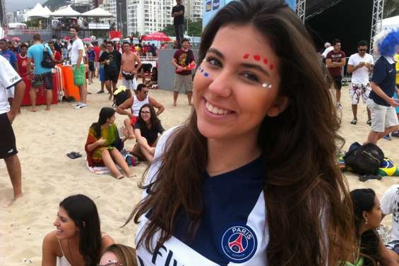 La Fan Fest en bleu-blanc-rouge