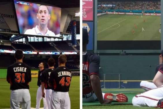 Quand le baseball regarde le soccer