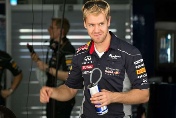 Vettel supporter de la France !