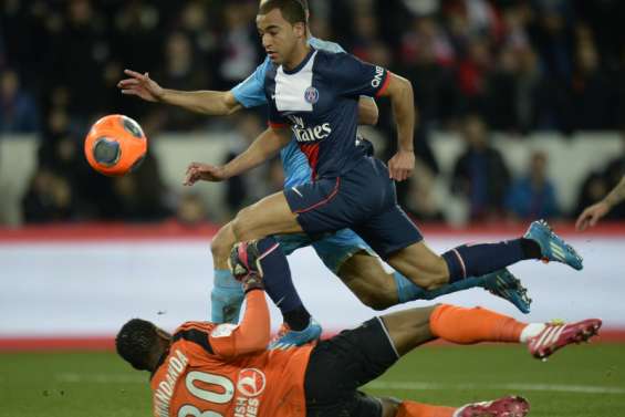 Lucas et Marquinhos derrière T.Silva