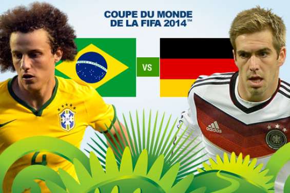 Brésil-Allemagne : Les compos