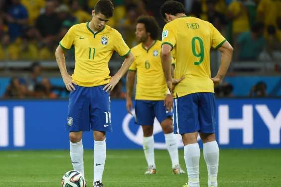 Brésil-Allemagne : 1-7 (90e)