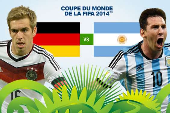 Allemagne-Argentine : 0-0 (MT)