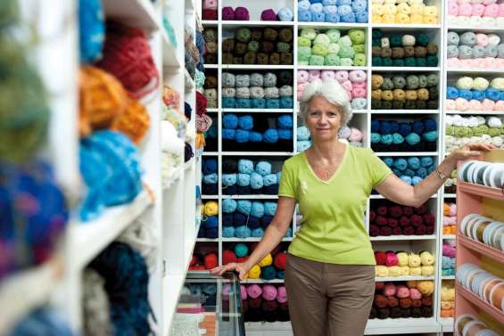 Marie-Denise Fogliani, vendeuse Le sourire de La Grande Mercerie
