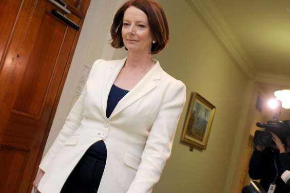 Julia Gillard mal en point