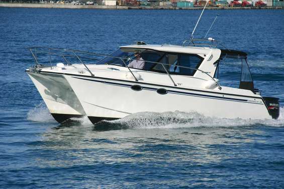 Le catamaran à moteur dernière génération