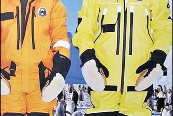 Des croisiéristes refroidis