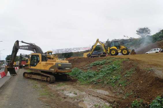 Mobilisation pour les travaux du rond-point Berthelot