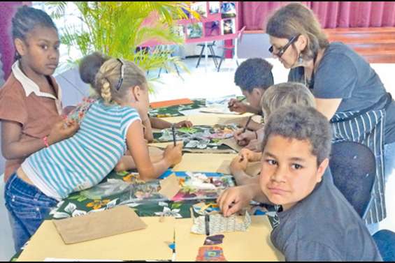 A la page tahitienne