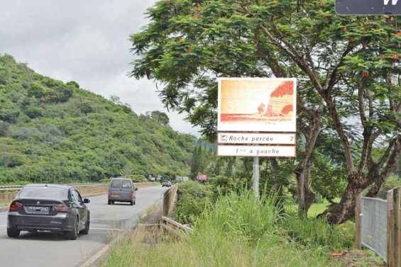 Une signalétique qui invite à la visite